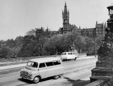1958 Bedford CA 10-12cwt van. Creator: Unknown