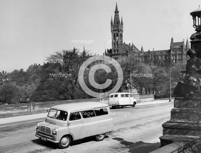 1958 Bedford CA 10-12cwt van. Creator: Unknown.