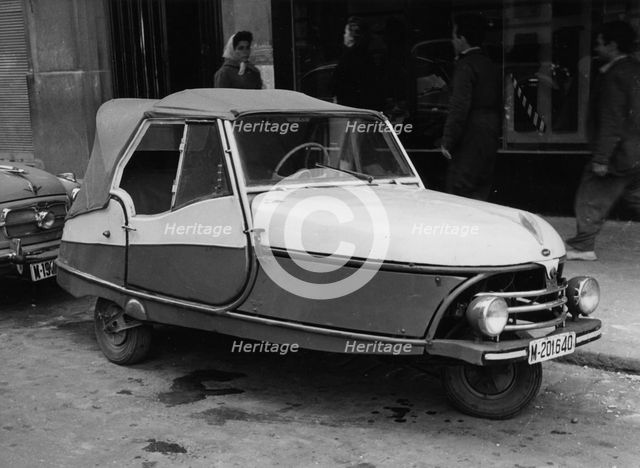 1958 David 3 wheeler. Creator: Unknown.