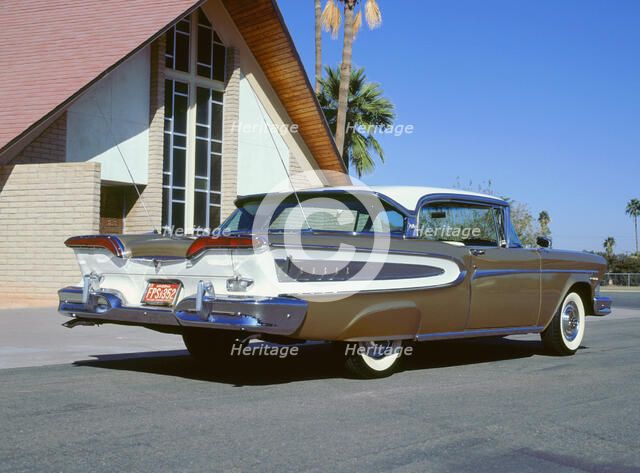 1958 Edsel citation. Artist: Unknown.