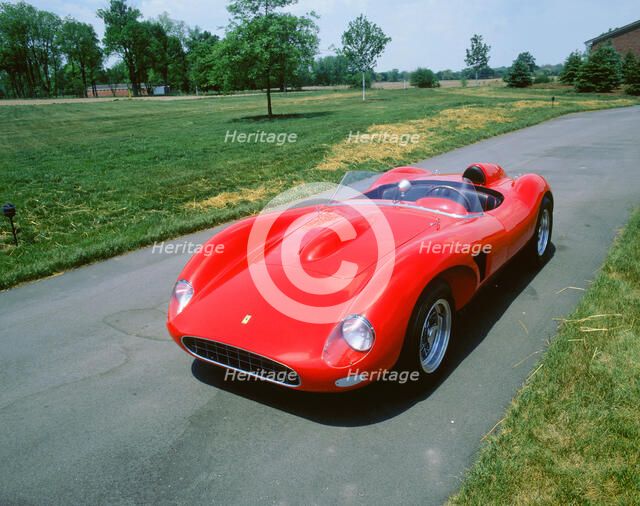 1958 Ferrari Testarossa. Artist: Unknown.