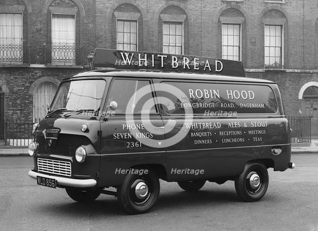 1958 Ford Thames 400e van. Creator: Unknown.