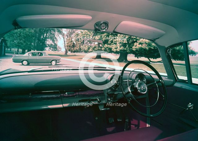 1959 Vauxhall Cresta PA interior. Creator: Unknown.