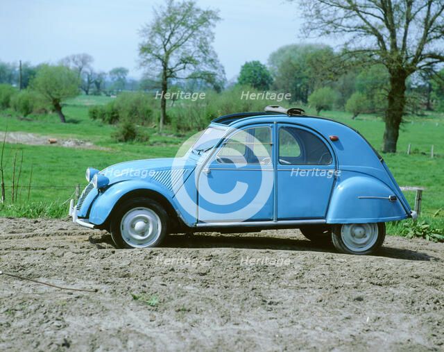 1959 Citroen 2CV C1. Artist: Unknown.