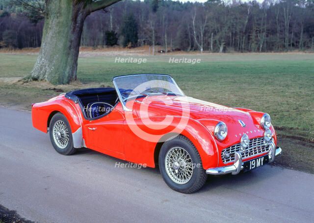 1959Triumph TR3A. Artist: Unknown.