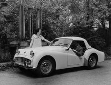1960 Triumph TR3A (copyright B.M.I.H.T.). Creator: Unknown