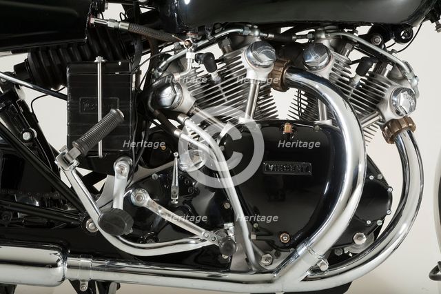 1960 Vincent Black Shadow Artist: Unknown.
