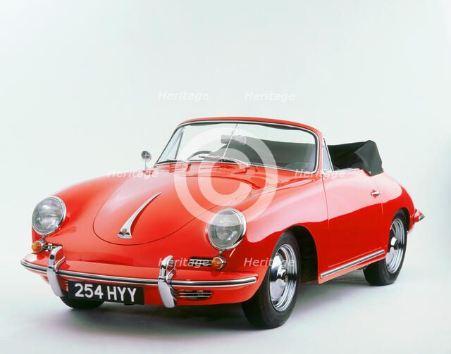 1960 Porsche 356B Super 90. Artist: Unknown.