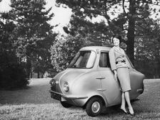 1960 Scootacar Microcar. Creator: Unknown