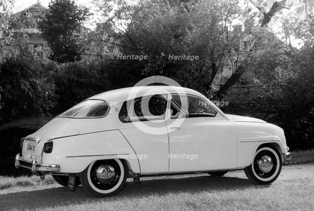 1960 Saab 96. Creator: Unknown.