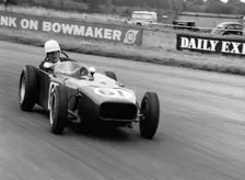 1961 U2 driven by Major Mallock at Silverstone 7th October 1961. Creator: Unknown