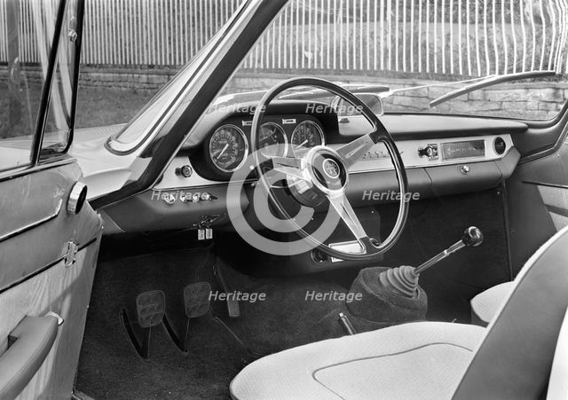 1961 Alfa Romeo 2000 Sprint dashboard. Creator: Unknown.