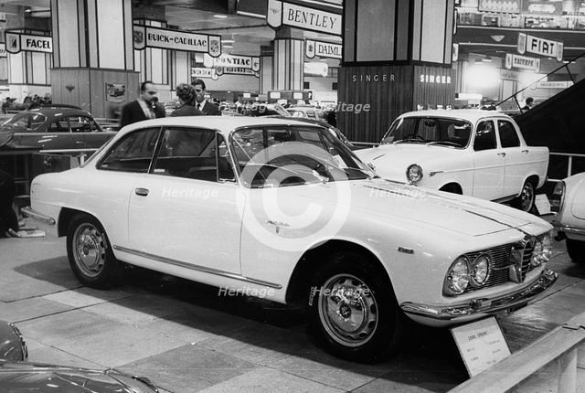 1961 Alfa Romeo 2000 Sprint, Earl's Court motorshow. Creator: Unknown.