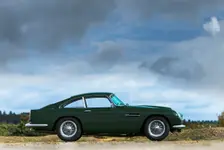 1961 Aston Martin DB4 GT previously owned by Donald Campbell. Creator: Unknown