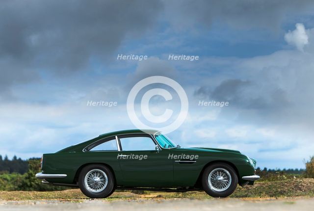 1961 Aston Martin DB4 GT previously owned by Donald Campbell. Creator: Unknown.