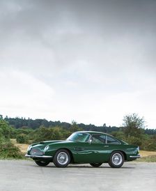1961 Aston Martin DB4 GT previously owned by Donald Campbell. Creator: Unknown
