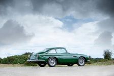 1961 Aston Martin DB4 GT previously owned by Donald Campbell. Creator: Unknown