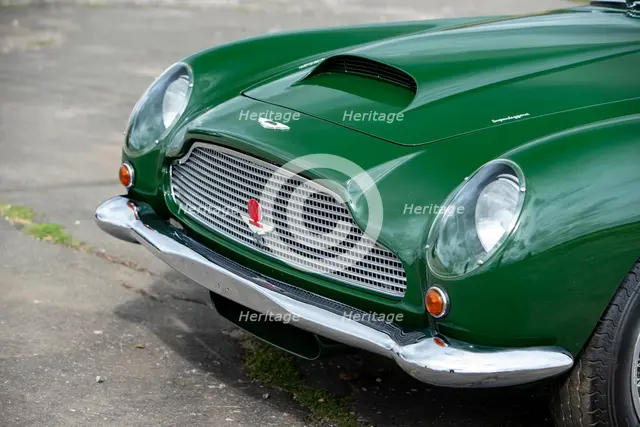 1961 Aston Martin DB4 GT previously owned by Donald Campbell. Creator: Unknown.