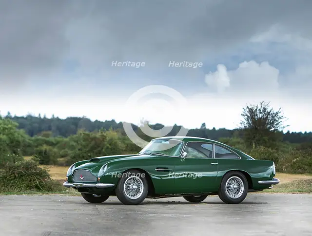 1961 Aston Martin DB4 GT previously owned by Donald Campbell. Creator: Unknown.