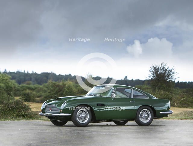 1961 Aston Martin DB4 GT previously owned by Donald Campbell. Creator: Unknown.