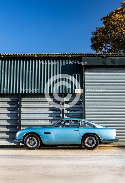 1961 Aston Martin DB4 GT SWB lightweight. Creator: Unknown.