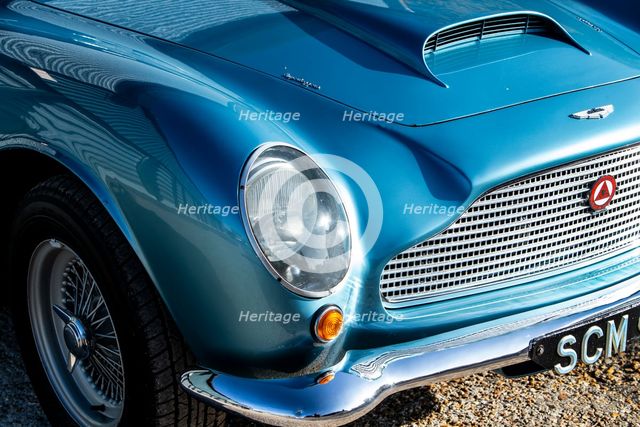 1961 Aston Martin DB4 GT SWB lightweight. Creator: Unknown.