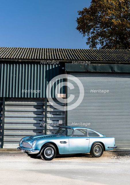 1961 Aston Martin DB4 GT SWB lightweight. Creator: Unknown.
