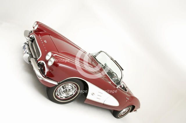 1961 Chevrolet Corvette C1 Convertible Artist: Unknown.