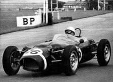1961 Ferguson P99, Stirling Moss at Aintree. Creator: Unknown