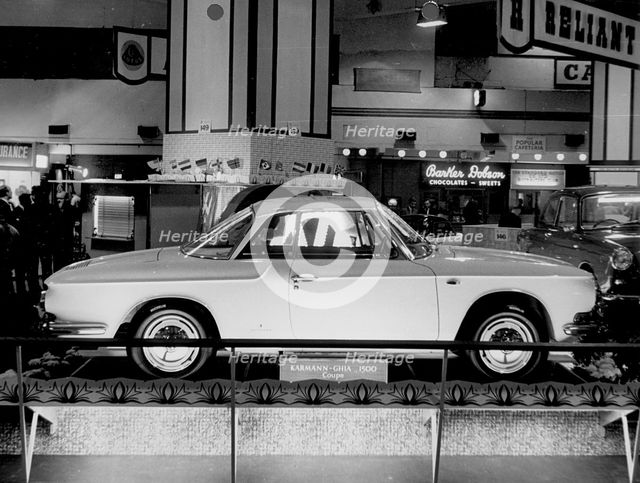 1961 Frankfurt motor show, launch of Volkswagen type 34. Creator: Unknown.
