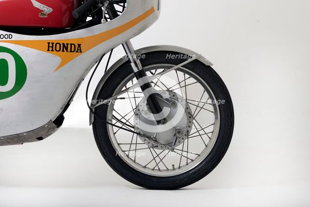 1961 Honda RC162, Mike Hailwood. Creator: Unknown.
