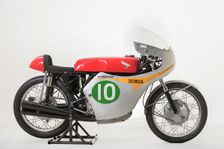 1961 Honda RC162, Mike Hailwood. Creator: Unknown