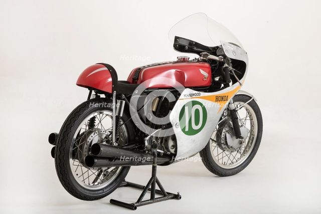 1961 Honda RC162, Mike Hailwood. Creator: Unknown.