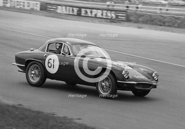 1961 Lotus Elite, Wetherill, at Silverstone. Creator: Unknown.