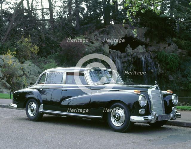 1961 Mercedes Benz 300D Limousine. Artist: Unknown.