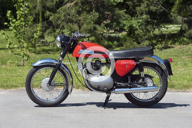 1961 Norton Jubilee 250cc Artist: Unknown.