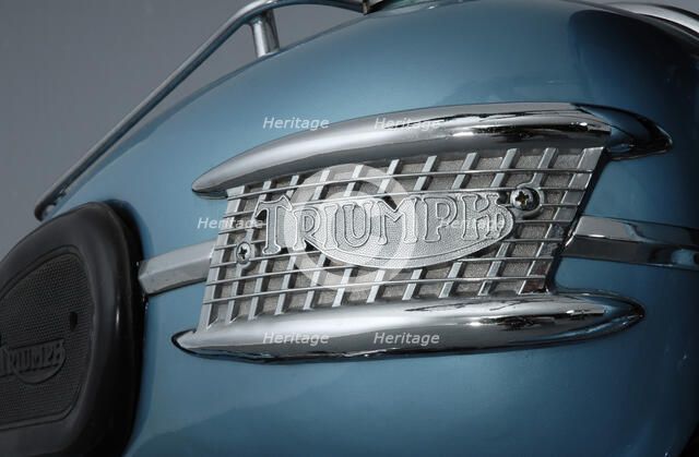 1962 Triumph 3TA. Artist: Unknown.