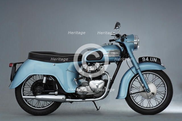 1962 Triumph 3TA. Artist: Unknown.