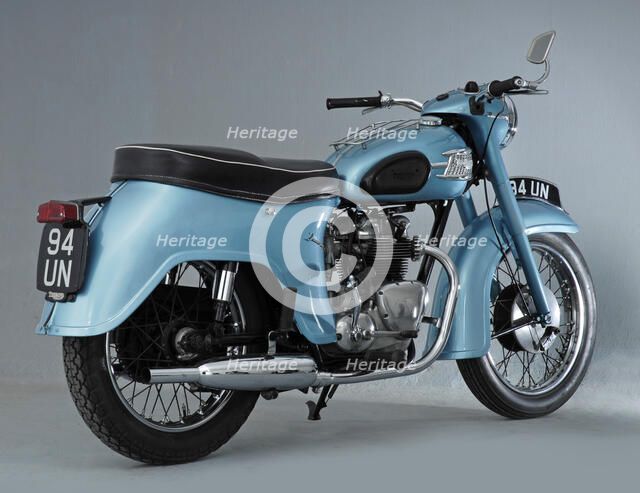 1962 Triumph 3TA. Artist: Unknown.