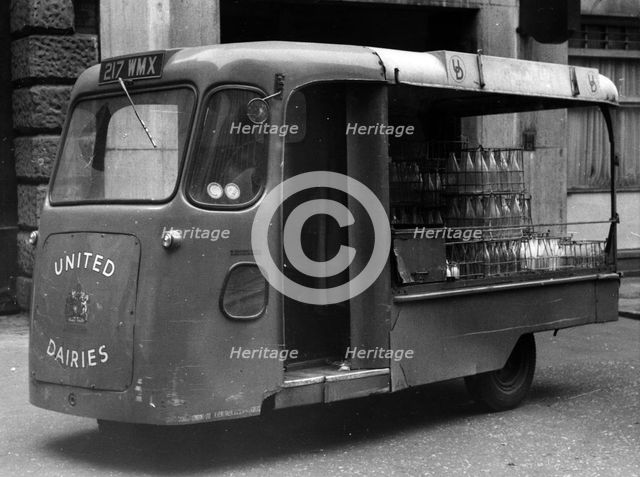 1962 Wales & Edwards Electric Milk Float. Creator: Unknown.