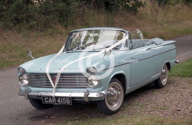 1962 Hillman Super Minx used as wedding car. Creator: Unknown.