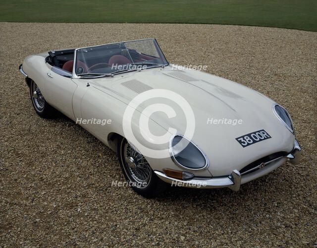 1962 Jaguar E Type 3.8. Artist: Unknown