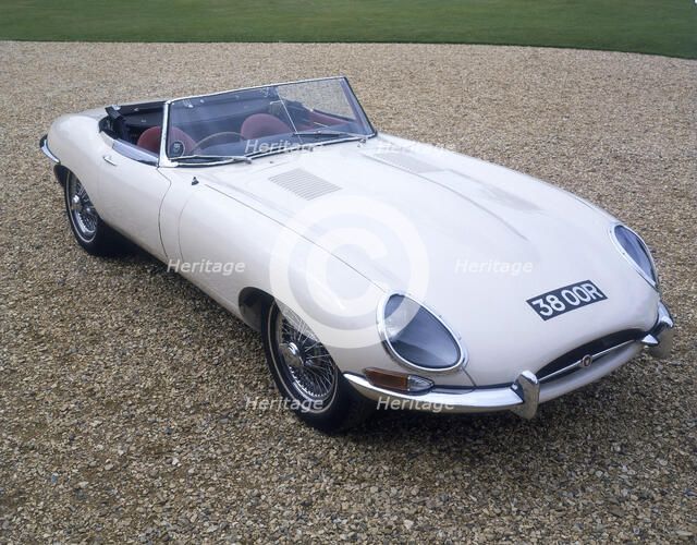 1962 Jaguar E Type. Artist: Unknown