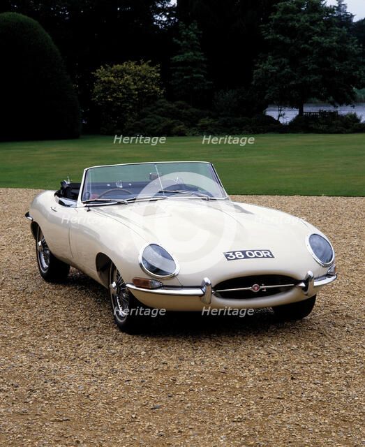 1962 Jaguar E type. Artist: Unknown.