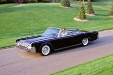 1962 Lincoln Continental convertible. Creator: Unknown