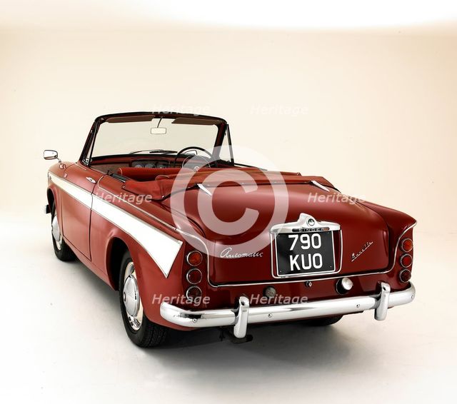 1962 Singer Gazelle 1600 IIIc Convertible. Creator: Unknown.