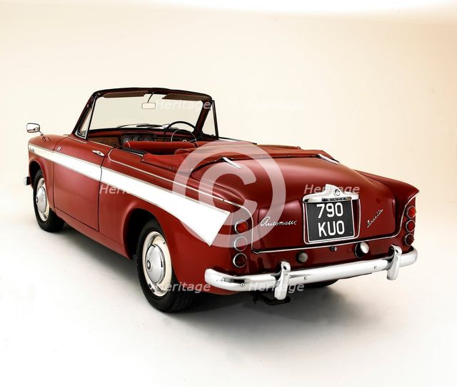 1962 Singer Gazelle 1600 IIIc Convertible. Creator: Unknown.