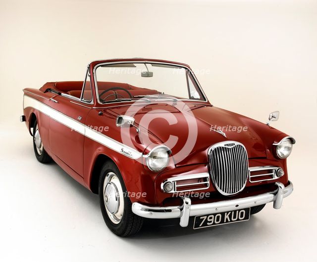 1962 Singer Gazelle 1600 IIIc Convertible. Creator: Unknown.