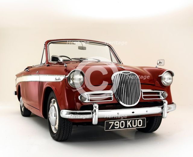 1962 Singer Gazelle 1600 IIIc Convertible. Creator: Unknown.