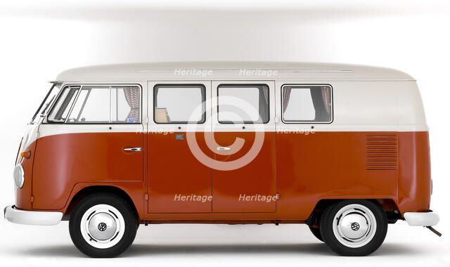 1963 Volkswagen Devon Camper van. Artist: Unknown.